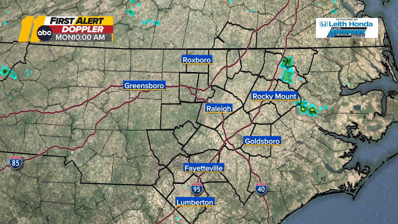 Central NC First Alert Doppler Radar